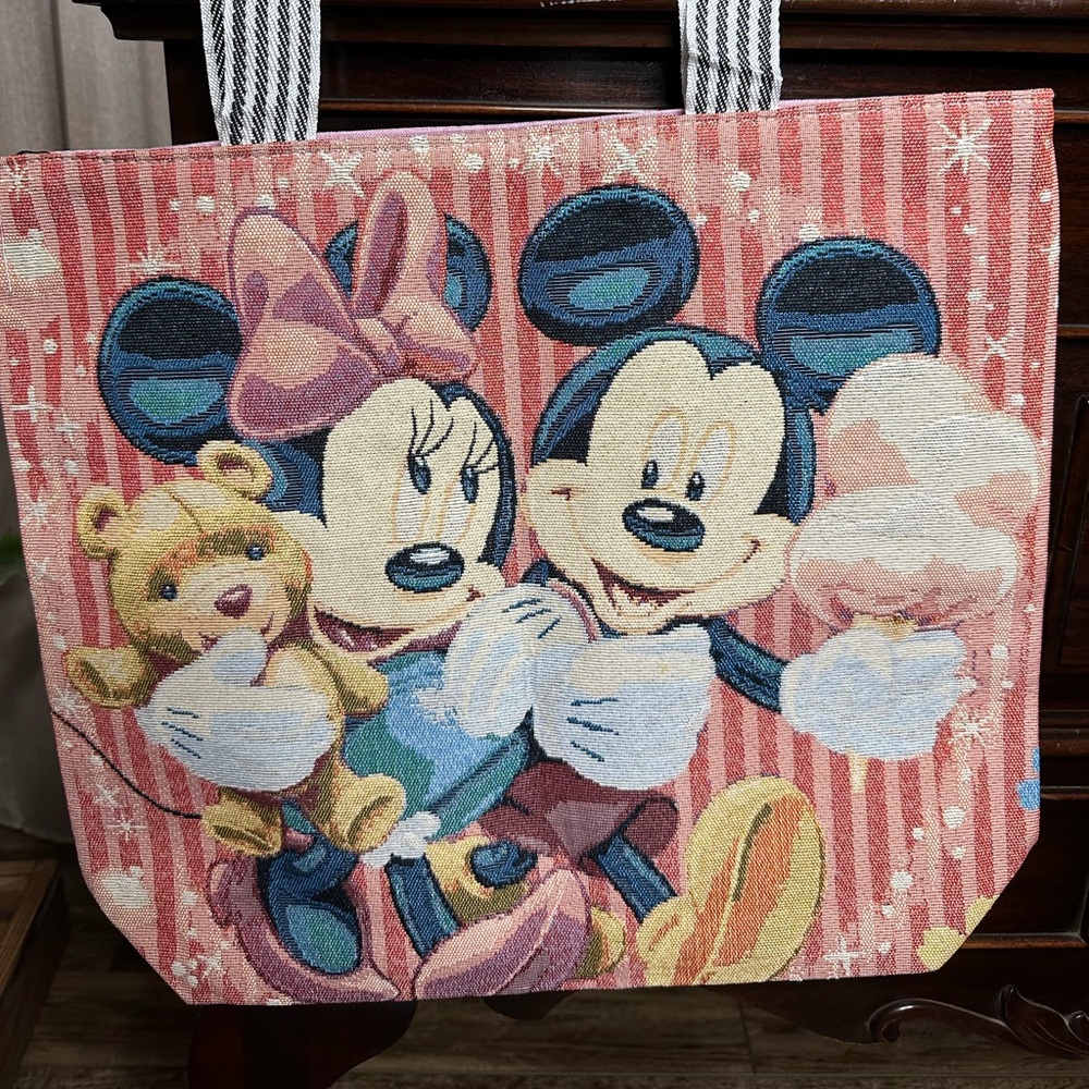 Minnie and Mickey Tote Bag